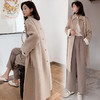 宽松时尚，韩版中长款双面呢子大衣外套KYF-MYIE2056 商品缩略图2