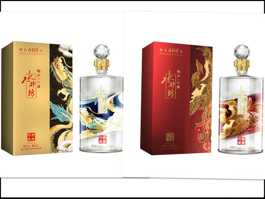 【推荐】水井坊 井台珍藏（龙）  +井台珍藏（凤） 53度 组合装 1000ml*2 商品图1