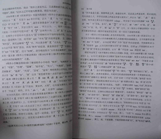 《契丹字研究述略八思巴文字汇》（影印资料） 商品图2