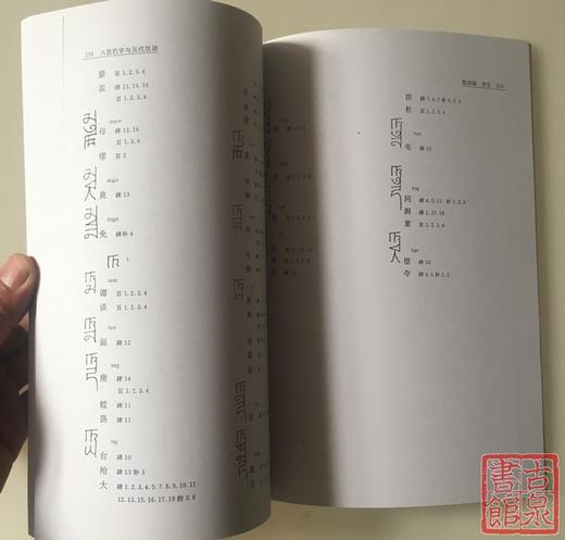 《契丹字研究述略八思巴文字汇》（影印资料） 商品图4