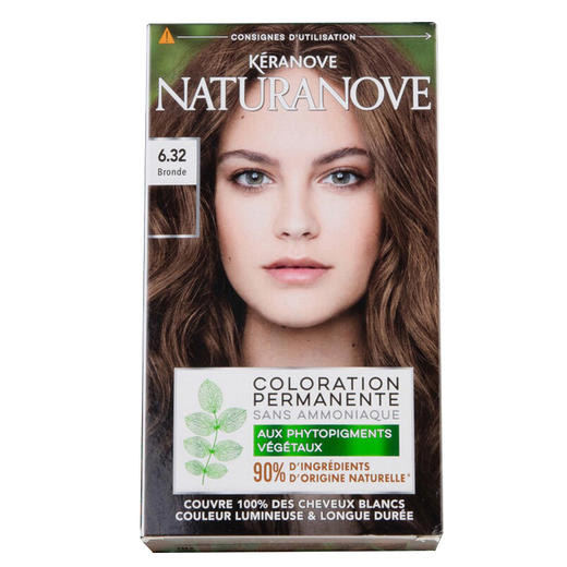 韩国直邮naturanove自然诺染发剂固色剂60ml染发膏60ml修复发膜25ml