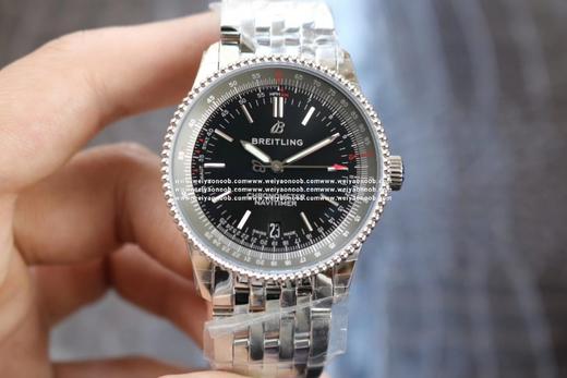 KOR百年灵航空计时1系列A17325241B1A1腕表，直径38mm*厚10mm，可选瑞士机芯sw200或海鸥2824机芯。送蜥蜴皮表带扣子一套。中性腕表，自动机械机芯，精钢表带，密底 商品图3