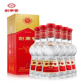 52度剑南春水晶瓶500ml 浓香型白酒