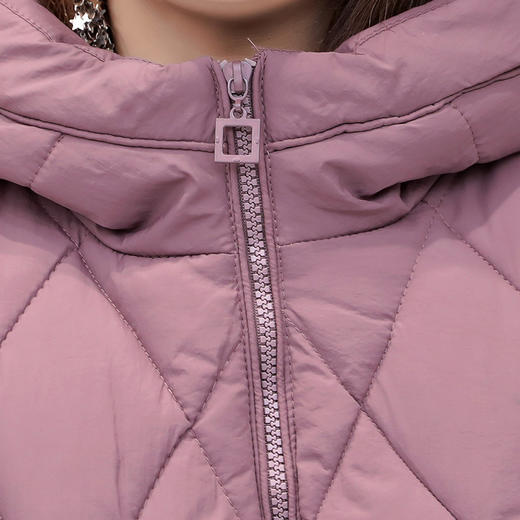 韩版修身连帽，气质时尚保暖棉服YW-	KED96A022 商品图4