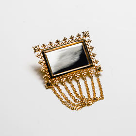 北京仓｜Xenia Biegler-Mirror-魔镜 胸针［法国设计师］