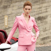 IWY/陈数-明星同款粉色西装套装通勤工作服201015CP1 商品缩略图8