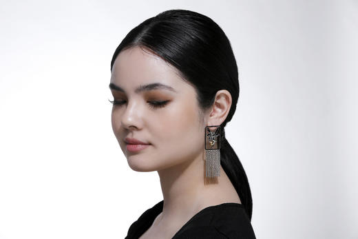 北京仓｜Xenia Biegler-ELF-日耳曼神力精灵 耳环（流苏款）［法国设计师］ 商品图2