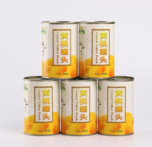 【食品酒水】*5罐装砀山黄桃罐头 回头率高+250积分 商品图3
