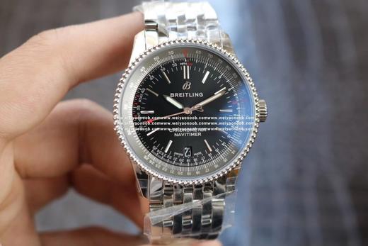 KOR百年灵航空计时1系列A17325241B1A1腕表，直径38mm*厚10mm，可选瑞士机芯sw200或海鸥2824机芯。送蜥蜴皮表带扣子一套。中性腕表，自动机械机芯，精钢表带，密底 商品图4