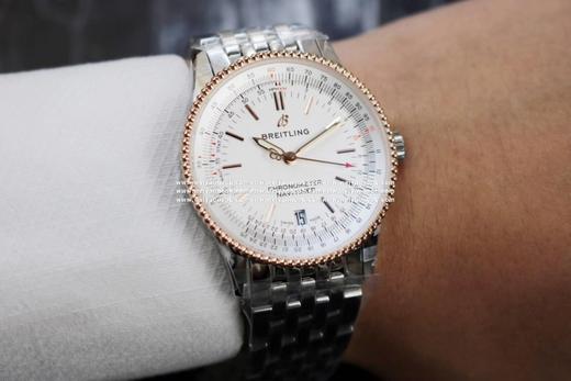 KOR百年灵航空计时1系列U17325211G1A1腕表，直径38mm*厚10mm，可选瑞士机芯sw200或海鸥2824机芯。送蜥蜴皮表带扣子一套 商品图2