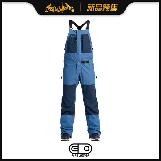 AIRBLASTER 1920 MNS Stretch Krill Bib-Navy L 商品图0