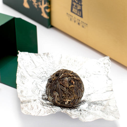 【私品级曼松】王子和山 2019年老树头春纯料茶/龙珠2颗/乾隆皇帝独爱/体验装 商品图5