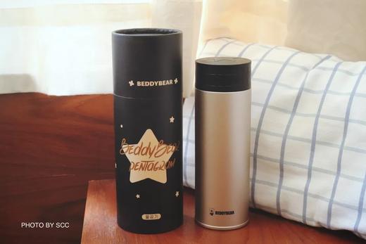明星款杯具熊BeddyBear梅花五星保温杯BJX6 商品图4