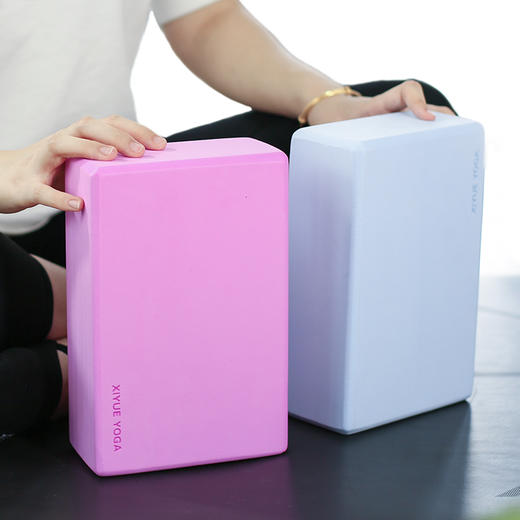 瑜伽砖女高密度瑜珈砖初学者泡沫砖舞蹈练功砖块辅助工具 商品图1