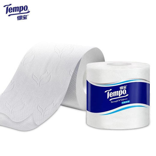 TEMPO/得宝 卫生纸 160克/卷16卷/箱 4层 (天然)JPY带授权招加盟代理 商品图4