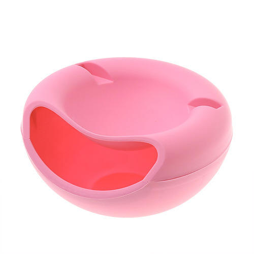 塑料懒人果盘 创意双层干果果皮瓜子水果盘居家日用 糖果瓜子盘 商品图5