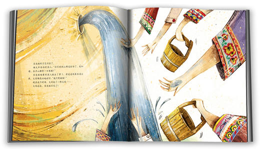 经典民间故事图画书  长发妹 适读年龄（3-6岁） 商品图4