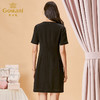 乔万尼春季新款短袖连衣裙女简约大气气质修身百搭小黑裙中长ES1E016 商品缩略图3