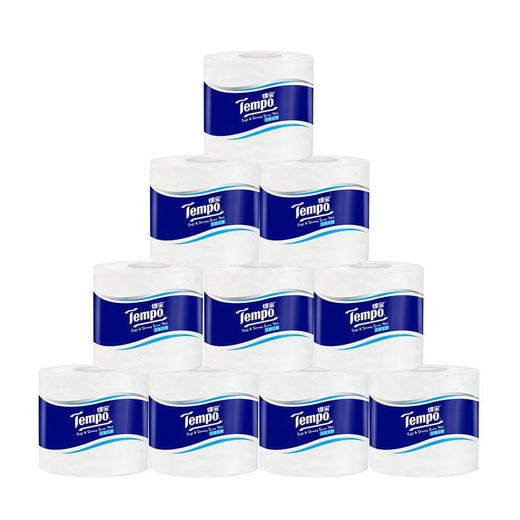TEMPO/得宝 卫生纸 160克/卷16卷/箱 4层 (天然)JPY带授权招加盟代理 商品图1