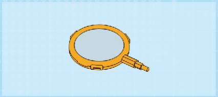 镜子+支架+转换配件  一套