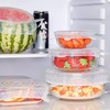 歆音6件套硅胶保鲜盖 食物保鲜膜 弹力拉伸密封透明盖厨房用品 商品缩略图2