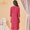 乔万尼连衣裙春装女新款中长款气质修身显瘦碎花连衣裙ES1E015 商品缩略图3