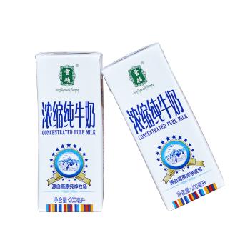 【社区团购】雪顿浓缩纯牛奶 200ml*12/箱 商品图2