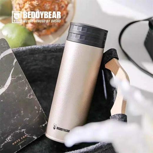 明星款杯具熊BeddyBear梅花五星保温杯BJX6 商品图5