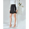 EITIE爱特爱春季新款时尚百搭通勤职业线条装饰短裤女裤裙A2006413 商品缩略图2