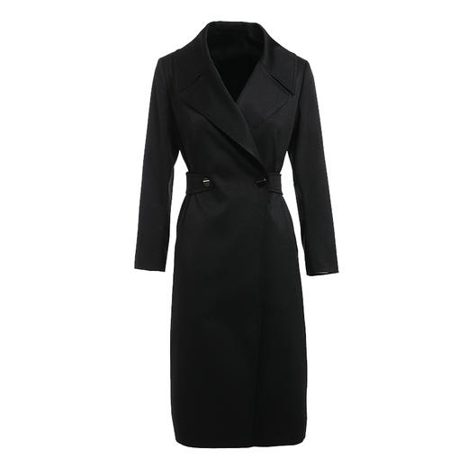 乔万尼风衣女春季新款修身英伦风长款过膝直筒休闲外套ES1A005 商品图4