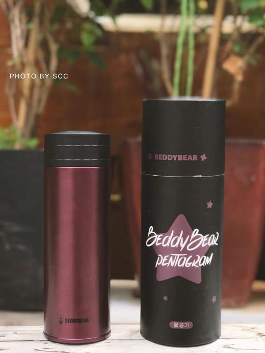 明星款杯具熊BeddyBear梅花五星保温杯BJX6 商品图7