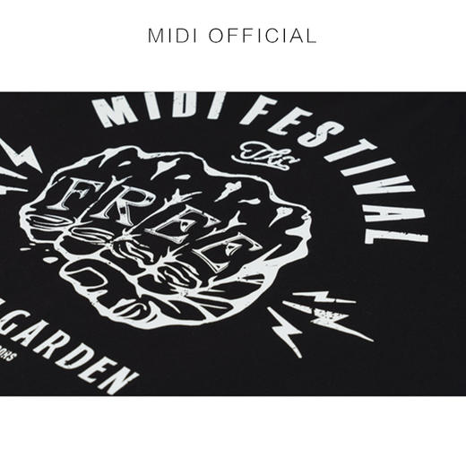 迷笛&牧高笛 户外摇滚 城市运动 透气耐磨弹力短袖 男女夏季T恤 商品图5