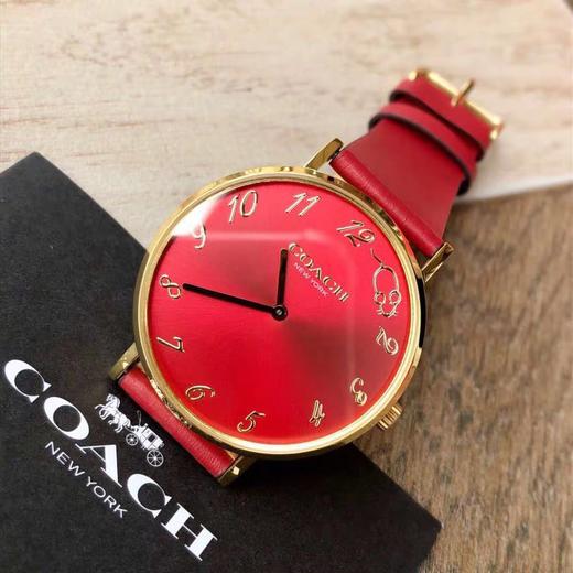 社群粉丝专属coach新年限量鼠年手表coach蔻驰限定款鼠年生肖石英表