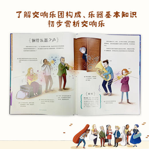 【音乐启蒙】交响乐团诞生记 从0开始了解交响乐团绘本 3岁+适读 商品图2