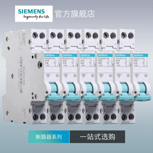 西门子绿色断路器紧凑型1P+N10~40A双进双出一站式选购 商品图1