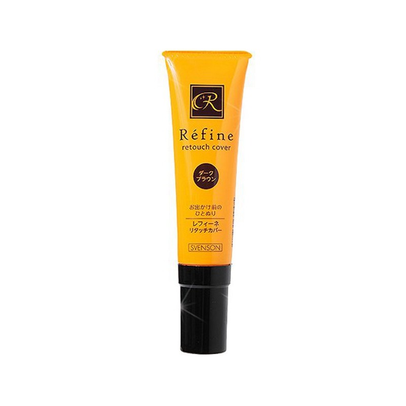 REFINE 莉芬奈润色发用遮盖棒 深棕50G 一次性临时遮盖白发染发棒。染料植物提取。洗发水清洗即掉。携带方便。JPY带授权招加盟代理