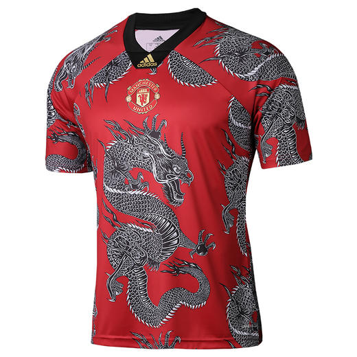 ADIDAS/阿迪达斯 曼联中国新年CNY纪念版足球服骁龙短袖球衣 商品图4
