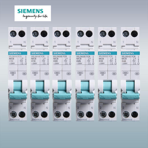 西门子绿色断路器紧凑型1P+N10~40A双进双出一站式选购 商品图4