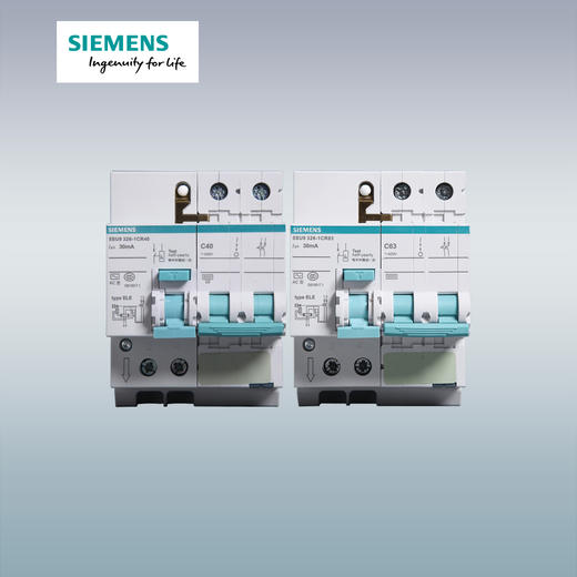 西门子绿色断路器2P漏电保护器总开一站式选购 商品图1