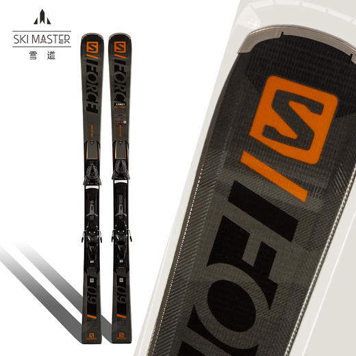 雪道双板店salomon萨洛蒙男款双板滑雪板esforce9