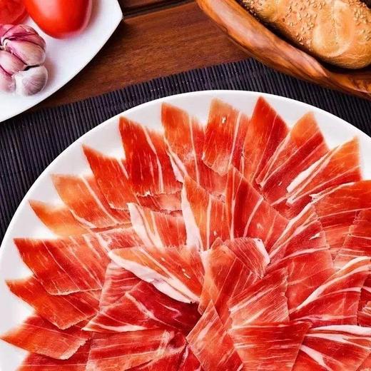 西班牙进口5j火腿伊比利亚火腿cincojotas纯种黑猪橡树林饲养48个月一