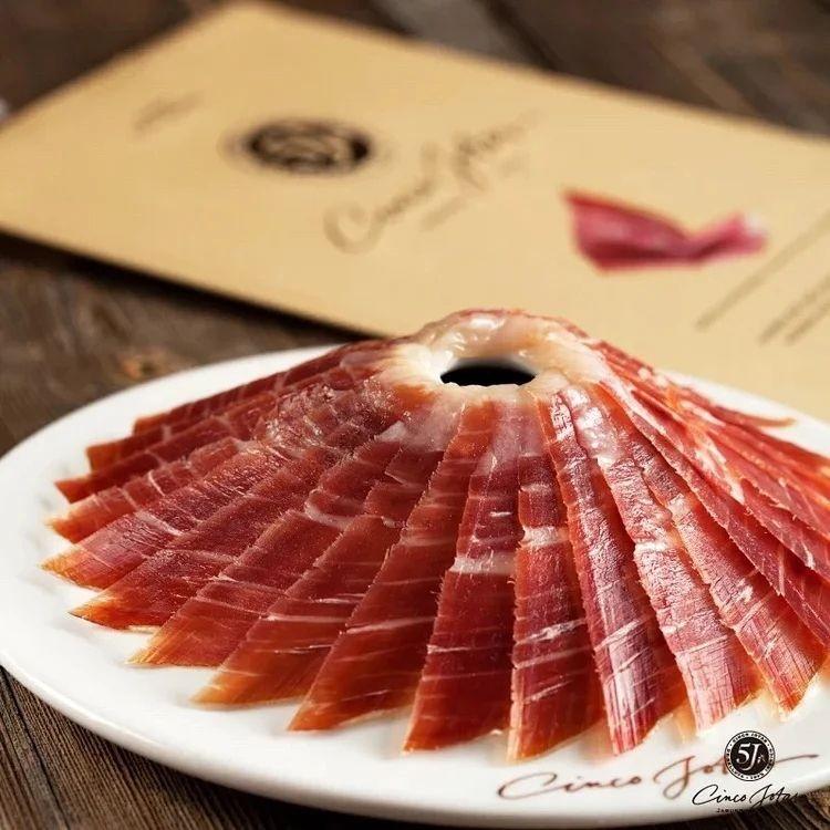 西班牙进口5j火腿伊比利亚火腿 cincojotas 纯种黑猪橡树林饲养 48个
