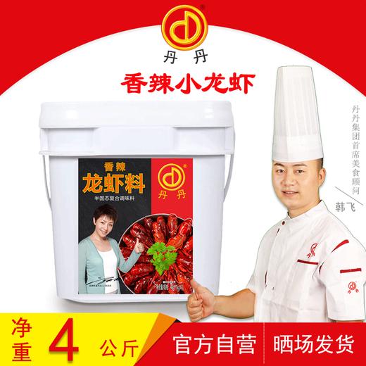 丹丹香辣龙虾料小龙虾料香辣小龙虾调料麻辣餐饮专业龙虾料4公斤 商品图1