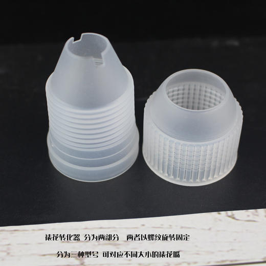裱花嘴转换器奶油裱花更换工具 转换接头 裱花常备大 中 小 号 商品图1
