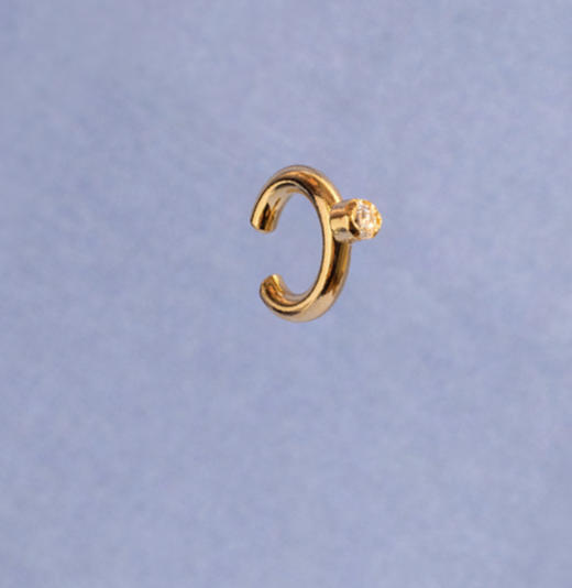 Chabaux Bling 系列耳挂 - 小号gold/silver（单个） 商品图3