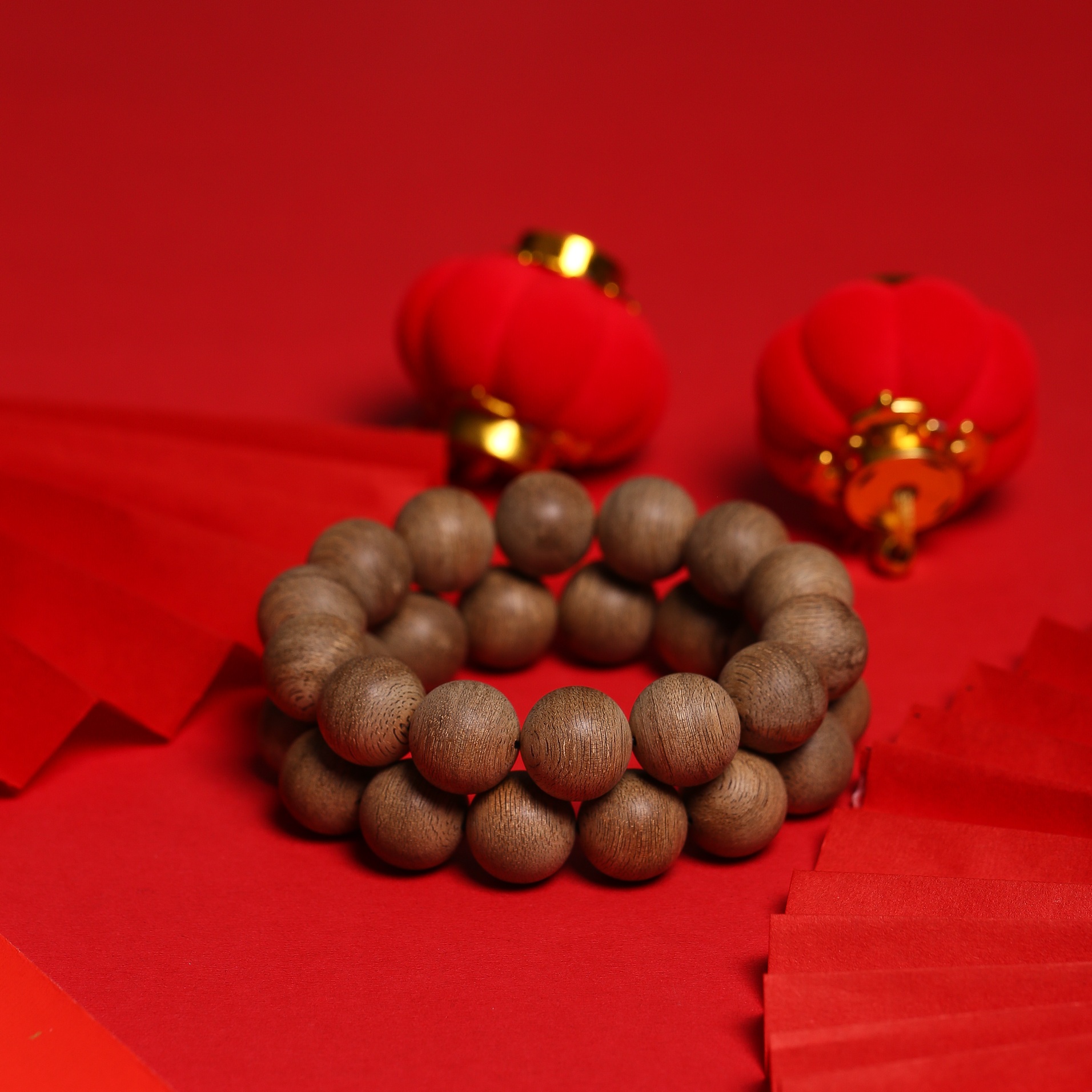 AN0130-16-1-Z9-16.8mm柬埔寨手串，23.12克