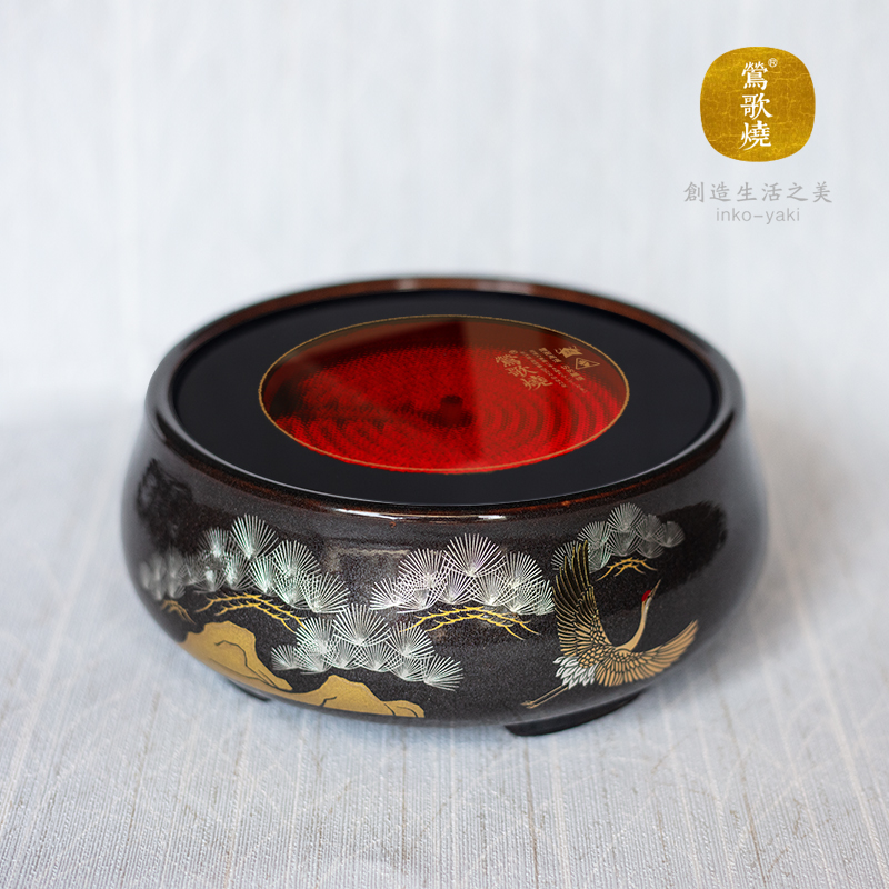  【莺歌烧旗舰店】金星松鹤长青电陶炉（矮炉）