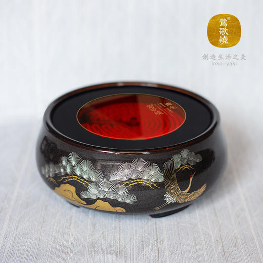  【莺歌烧旗舰店】金星松鹤长青电陶炉（矮炉） 商品图0