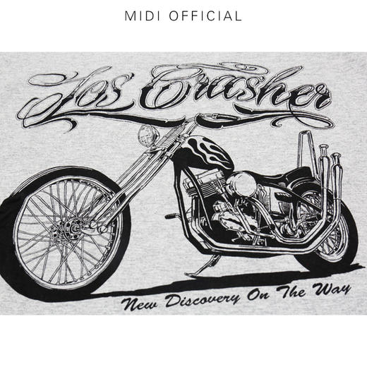 【迷笛音乐人】不速之客&迷笛联名款 圆领夏季摇滚T恤 商品图4