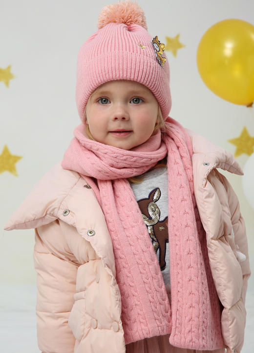 棉果果秋冬季女童毛线 围巾用品M424410519731 商品图5